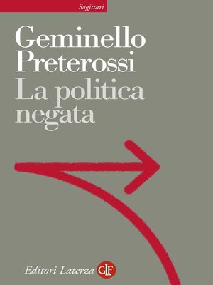 cover image of La politica negata